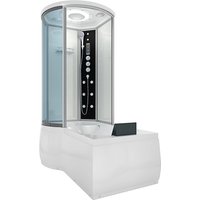 AcquaVapore Kombination Whirlpool Dusche K55-R03-WP-EC Duschkabine Wanne 100×170 AcquaVapore Kombination Whirlpool Dusche K55-R03-WP-EC Duschkabine Wanne 100×170