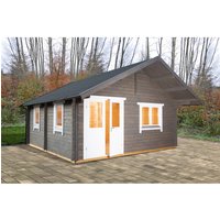 Wolff Finnhaus Holz-Gartenhaus/Gerätehaus Lappland 70-A mit Schlafboden BxT: 550 x 640 cm – 19.31 qm Wolff Finnhaus Holz-Gartenhaus/Gerätehaus Lappland 70-A mit Schlafboden BxT: 550 x 640 cm – 19.31 qm