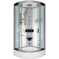 AcquaVapore Dampfdusche Duschtempel Sauna Dusche Duschkabine D46-50T3-EC 90x90