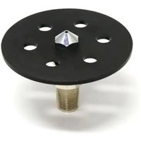 Ich-Zapfe Gläserspüler Gläserdusche für Tropfblech Ø 105 mm Schwarz