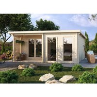 Fjordholz Gartenhaus Modell Alba 44 Farblos Imprägniert – 13.07 qm Fjordholz Gartenhaus Modell Alba 44 Farblos Imprägniert – 13.07 qm