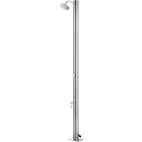 vidaXL Gartendusche 215 cm Edelstahl 315940