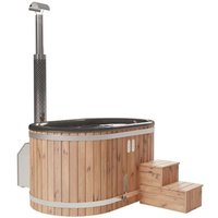 Finntherm Hot Tub Stockholm Anthrazit Ø 200 cm Finntherm Hot Tub Stockholm Anthrazit Ø 200 cm