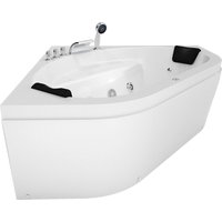 AcquaVapore Whirlpool Pool Badewanne Eckwanne Wanne W20 140×140 mit Farblichther AcquaVapore Whirlpool Pool Badewanne Eckwanne Wanne W20 140×140 mit Farblichther