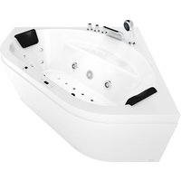 AcquaVapore Whirlpool Pool Badewanne Eckwanne Wanne W20H-TH 140×140 AcquaVapore Whirlpool Pool Badewanne Eckwanne Wanne W20H-TH 140×140