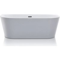 Vente-unique Vorwandbadewanne Divina Weiß 149.5 cm