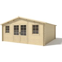 Altanka Gartenhaus Gerätehaus 25 m2 5×5 m 40 mm DOM612 – 14.75 qm Altanka Gartenhaus Gerätehaus 25 m2 5×5 m 40 mm DOM612 – 14.75 qm