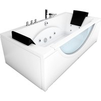 AcquaVapore Whirlpool Pool Badewanne Eckwanne Wanne W81H-TH-C 180×90 AcquaVapore Whirlpool Pool Badewanne Eckwanne Wanne W81H-TH-C 180×90