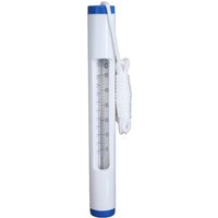 Evolution Thermometer Weiß 25 cm mit Schnur Temperatur Messung °C & °F Pool Schwimmbad