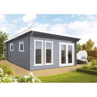 Wolff Finnhaus Holz-Gartenhaus/Gerätehaus Kiruna F XL BxT: 540 cm x 590 cm – 13.77 qm Wolff Finnhaus Holz-Gartenhaus/Gerätehaus Kiruna F XL BxT: 540 cm x 590 cm – 13.77 qm