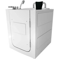 AquaVapore Senioren Wanne Sitzbadewanne Sitzwanne Badewanne mit Tür Pool S10-TH
