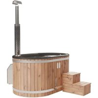 Finntherm Hot Tub Malmö Braun Thermoholz 118 cm x 185 cm Finntherm Hot Tub Malmö Braun Thermoholz 118 cm x 185 cm