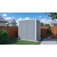 Bertilo Holz-Gartenhaus Box 2 Grau 208 cm x 157 cm FSC® – 0.59 qm Bertilo Holz-Gartenhaus Box 2 Grau 208 cm x 157 cm FSC® – 0.59 qm