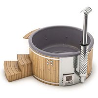 Finntherm Hot Tub Stockholm Spa Edition Anthrazit Ø 200 cm Finntherm Hot Tub Stockholm Spa Edition Anthrazit Ø 200 cm