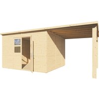 Bertilo Holz-Gartenhaus-Set Borkum 2 Natur 556 cm x 290 cm FSC® – 2.11 qm Bertilo Holz-Gartenhaus-Set Borkum 2 Natur 556 cm x 290 cm FSC® – 2.11 qm