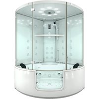 AquaVapore Dampfdusche Whirlpool Dusche Duschkabine K60-WS-EH-EC 140x140cm AquaVapore Dampfdusche Whirlpool Dusche Duschkabine K60-WS-EH-EC 140x140cm