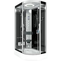 AquaVapore Duschkabine Komplettdusche Fertigdusche Dusche D60-73T1R-EC 80x120 cm
