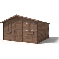 Altanka Gartenhaus Gerätehaus 16 m2 4×4 m 28 mm Imprägniert DOM144 – 10.59 qm Altanka Gartenhaus Gerätehaus 16 m2 4×4 m 28 mm Imprägniert DOM144 – 10.59 qm