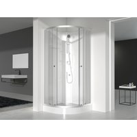 Aurlane Komplettdusche White Ocean 90 cm x 90 cm x 210 cm