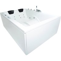 Basera® Indoor Whirlpool Badewanne XXL Wave Premium 190 x 140 cm Basera® Indoor Whirlpool Badewanne XXL Wave Premium 190 x 140 cm