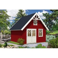 Alpholz Gartenhaus Schwedenhaus 44 Tauchimprägniert 461 cm x 472 cm – 19.82 qm Alpholz Gartenhaus Schwedenhaus 44 Tauchimprägniert 461 cm x 472 cm – 19.82 qm