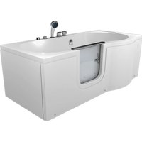 AquaVapore Seniorenwanne mit Tür Whirlpool S12-AIR-L Badewanne 170x85cm AquaVapore Seniorenwanne mit Tür Whirlpool S12-AIR-L Badewanne 170x85cm