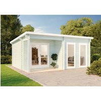 Carlsson Gartenhaus Orkus-44 Pultdach Imprägniert 520 cm x 391 cm – 13.22 qm Carlsson Gartenhaus Orkus-44 Pultdach Imprägniert 520 cm x 391 cm – 13.22 qm