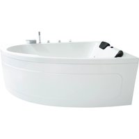 Basera® Indoor Eck-Whirlpool Badewanne Guam Rechts 2 Personen Basic 180 x 130 cm Basera® Indoor Eck-Whirlpool Badewanne Guam Rechts 2 Personen Basic 180 x 130 cm