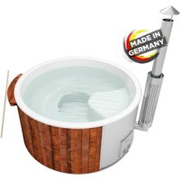 Holzklusiv Hot Tub Saphir 200 Thermoholz Basic Wanne Weiß Holzklusiv Hot Tub Saphir 200 Thermoholz Basic Wanne Weiß