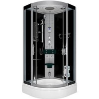 AcquaVapore Dampfdusche Duschtempel Sauna Dusche Duschkabine D46-63T2 100x100