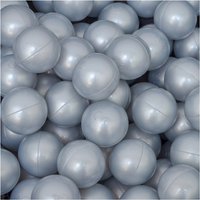 LittleTom Bällebadbälle Ø 5.5 cm 50 Stück Silberfarben