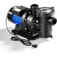 Wiltec Poolpumpe 16800l/h 550W Schwimmbadpumpe Filterpumpe Umwälzpumpe Pool