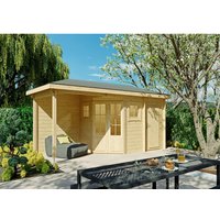 Fjordholz 5-Eck Gartenhaus Modell Evelyn 1E Farblos Imprägniert – 13.25 qm Fjordholz 5-Eck Gartenhaus Modell Evelyn 1E Farblos Imprägniert – 13.25 qm