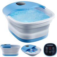 Steinborg SB-1060 Faltbares Fußsprudelbad mit Fernbedienung Platzsparend Timer