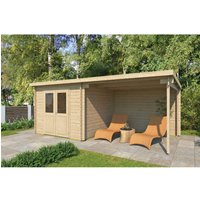 Fjordholz Gartenhaus Modell Gent 28 A Naturbelassen – 13.74 qm Fjordholz Gartenhaus Modell Gent 28 A Naturbelassen – 13.74 qm