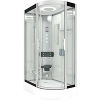 AquaVapore Duschkabine Komplettdusche Fertigdusche Dusche D60-70T1R-EC 80x120 cm