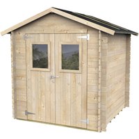 Holzhaus Bh19 Argenta 198×198 cm – 3.22 qm Holzhaus Bh19 Argenta 198×198 cm – 3.22 qm