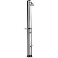 Tectake Solardusche Orinoco 40 Liter Mit Seifenablage Erwärmtes Wasser Bis 60° C Ohne Stromanschluss Mit Hülle Ablage 47 x 19 50 x 222 cm Schwarz Si