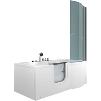 AcquaVapore Seniorendusche und Wanne mit Whirlpool S12D-TH-AIR-L-EC Dusche 170x8