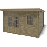 Altanka Gartenhaus Gerätehaus 12 m2 4×3 m 40 mm Imprägniert DOM717 – 10.9 qm Altanka Gartenhaus Gerätehaus 12 m2 4×3 m 40 mm Imprägniert DOM717 – 10.9 qm