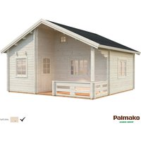 Palmako Emily Holz-Gartenhaus Natur Satteldach Unbehandelt 590 cm x 550 cm - 32.45 qm Palmako Emily Holz-Gartenhaus Natur Satteldach Unbehandelt 590 cm x 550 cm - 32.45 qm