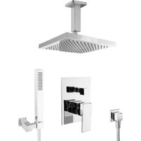 PaulGurkes Unterputz Duschset Duschsystem Regendusche Armatur Duschset