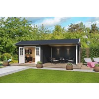 Lasita Gartenhaus New York 680 cm x 300 cm Carbongrau – 18.6 qm Lasita Gartenhaus New York 680 cm x 300 cm Carbongrau – 18.6 qm