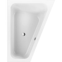 Villeroy & Boch Eckbadewanne 175 x 135 cm, Rechts Loop & Friends Square Weiß