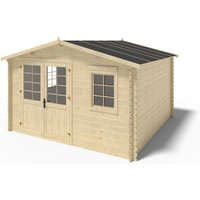 Altanka Gartenhaus Gerätehaus 16 m2 4×4 m 40 mm DOM611 – 11.44 qm Altanka Gartenhaus Gerätehaus 16 m2 4×4 m 40 mm DOM611 – 11.44 qm
