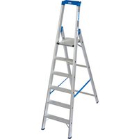 Krause Stehleiter Stabilo 6 Stufen 205 cm x 55 cm x 120 cm Krause Stehleiter Stabilo 6 Stufen 205 cm x 55 cm x 120 cm