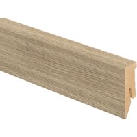 Poseidon Sockelleiste Barbados Oak 50 mm x 18 mm Länge 2600 mm