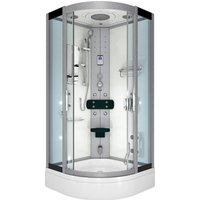 AcquaVapore Dampfdusche Duschtempel Sauna Dusche Duschkabine D46-60T2-EC 100x100