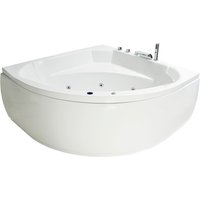 Basera® Indoor Eck-Whirlpool Badewanne Korfu Basic 155 x 155 cm Basera® Indoor Eck-Whirlpool Badewanne Korfu Basic 155 x 155 cm