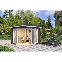 Lasita Gartenhaus Oban 40 Carbongrau 239,6 cm x 239,6 cm – 5.76 qm Lasita Gartenhaus Oban 40 Carbongrau 239,6 cm x 239,6 cm – 5.76 qm